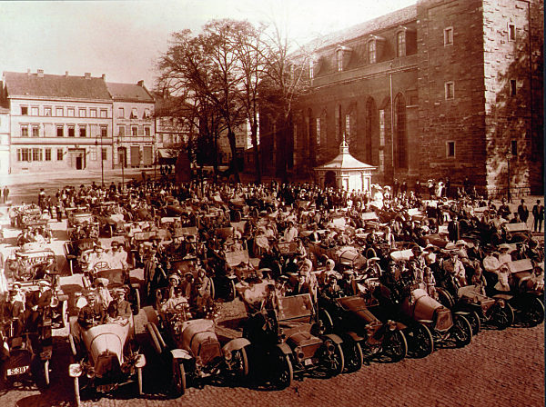 ADAC - historische Entwicklung - Gautag in Eisenach