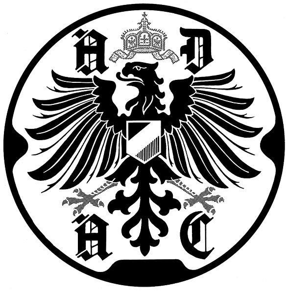 ADAC - historische Entwicklung - Logo von 1911 - 1919