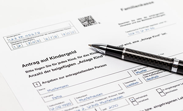 06.08.2020, Antrag Kindergeld