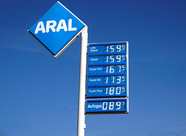 18.10.2021, Spritpreise auf hohem Niveau