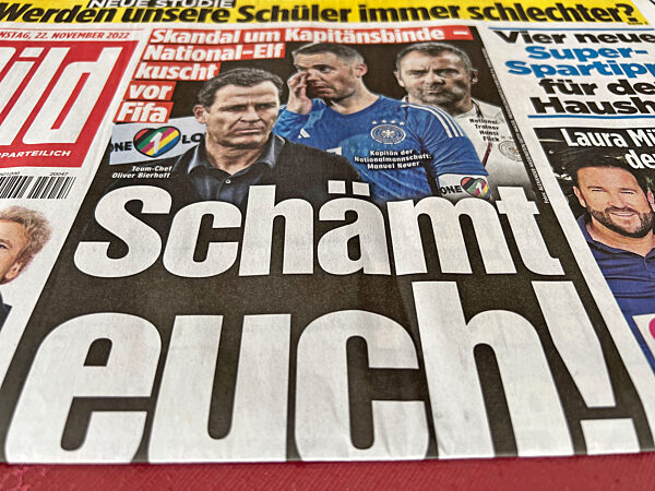 23.11.2022, Fussball WM Katar