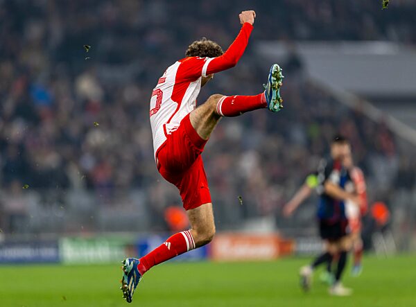 29.11.2023,  Fussball Championsleague:  FC Bayern - Kopenhagen