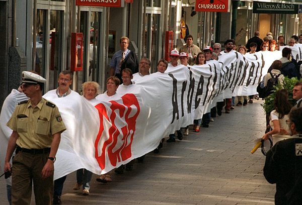 DGB-Demonstration in Düsseldorf