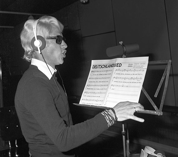 Heino singt das Deutschlandlied