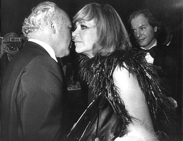 Walter Scheel und Hildegard Knef