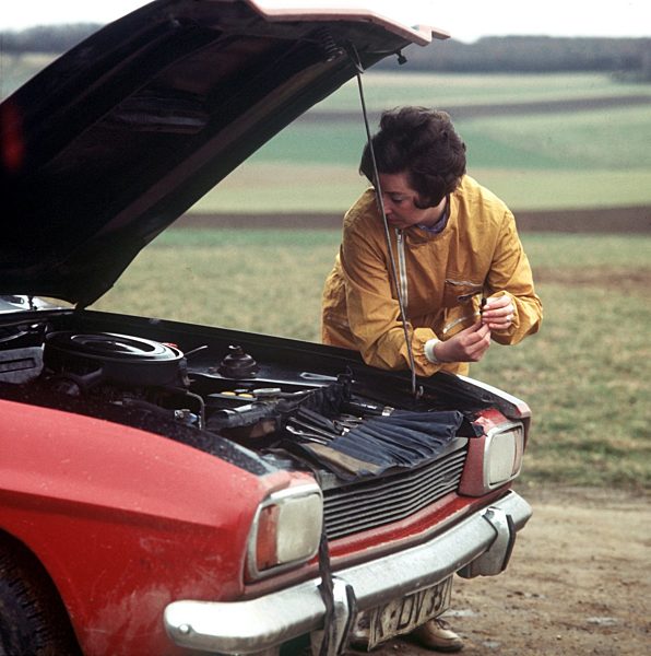 Women in male professions: Test driver