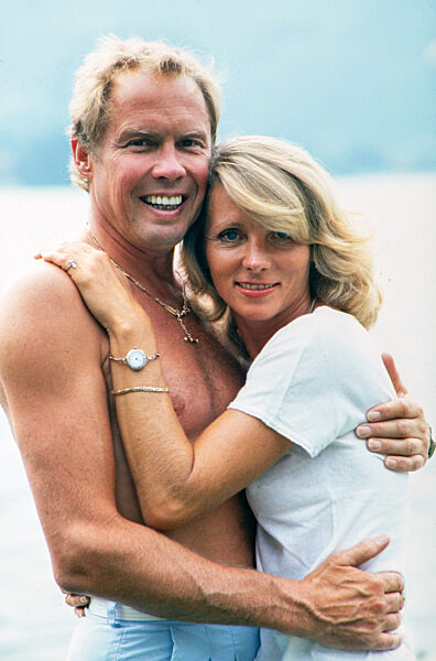 Peter Kraus beim Familienurlaub in der Schweiz - 1983