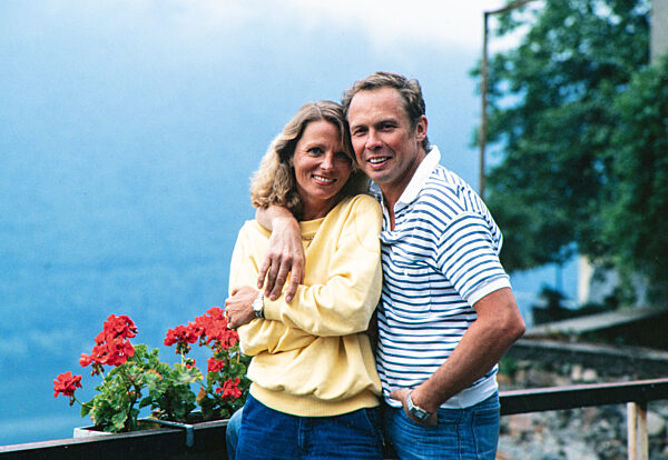 Peter Kraus und Familie machen Urlaub in der Schweiz - 1981