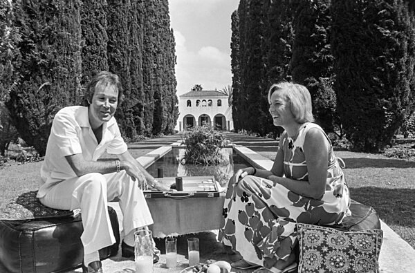 Arndt von Bohlen und Halbach mit seiner Frau Henriette in Marokko