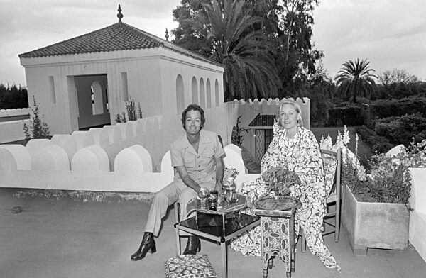 Arndt von Bohlen und Halbach mit seiner Frau Henriette in Marokko