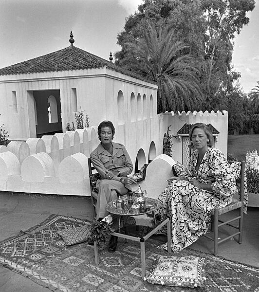 Arndt von Bohlen und Halbach mit seiner Frau Henriette in Marokko
