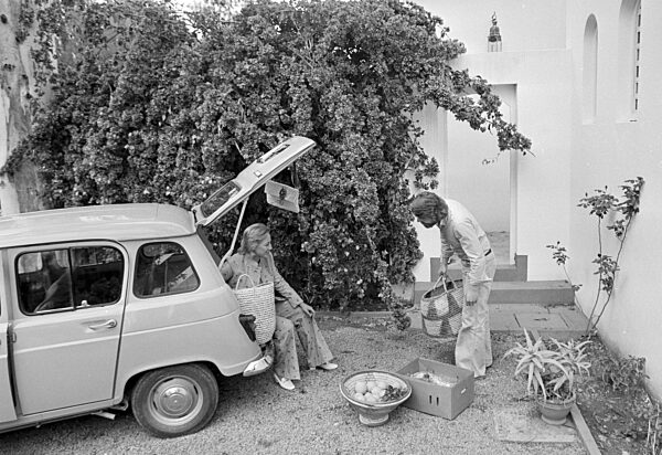 Arndt von Bohlen und Halbach mit seiner Frau Henriette in Marokko