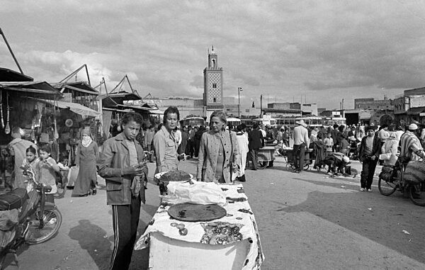 Arndt von Bohlen und Halbach mit seiner Frau Henriette in Marokko