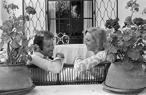 Arndt von Bohlen und Halbach mit seiner Frau Henriette in Marokko