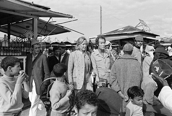Arndt von Bohlen und Halbach mit seiner Frau Henriette in Marokko