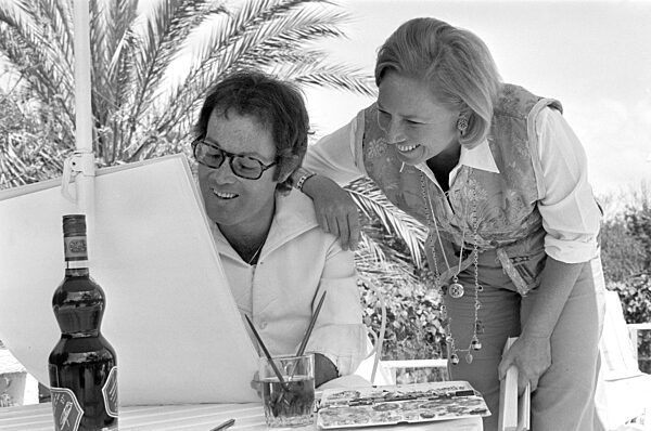 Arndt von Bohlen und Halbach mit seiner Frau Henriette in Marokko