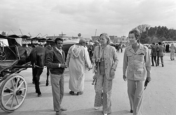 Arndt von Bohlen und Halbach mit seiner Frau Henriette in Marokko