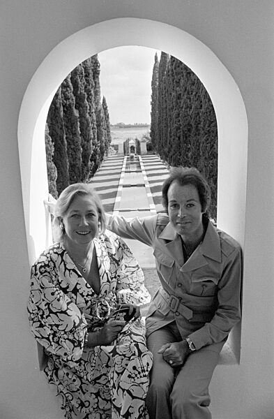 Arndt von Bohlen und Halbach mit seiner Frau Henriette in Marokko