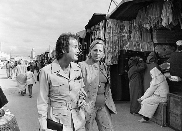 Arndt von Bohlen und Halbach mit seiner Frau Henriette in Marokko