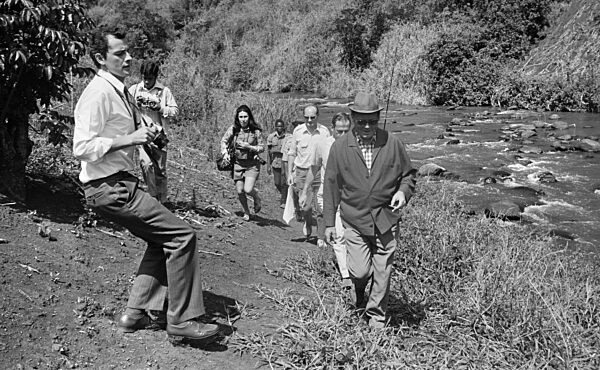 Willy Brandt mit Familie im Urlaub in Kenia