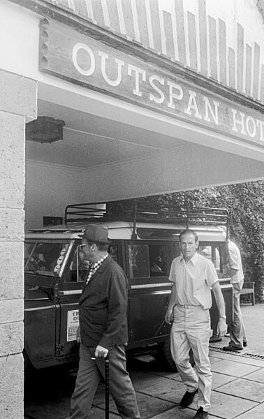 Willy Brandt mit Familie im Urlaub in Kenia