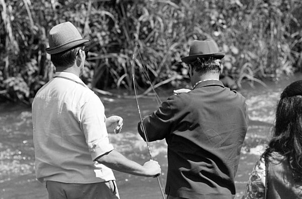 Willy Brandt mit Familie im Urlaub in Kenia