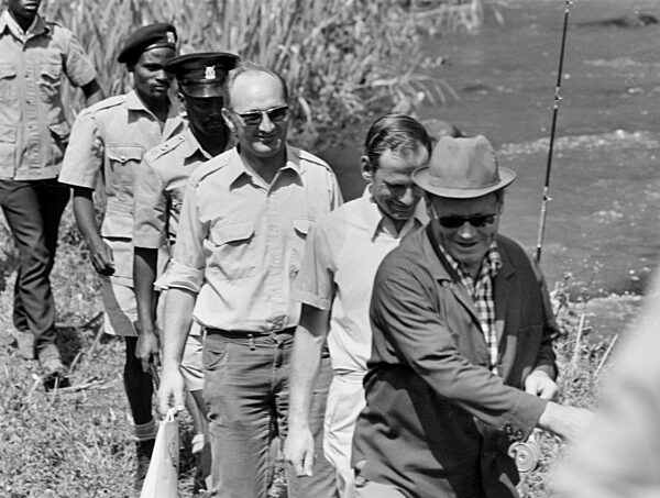 Willy Brandt mit Familie im Urlaub in Kenia