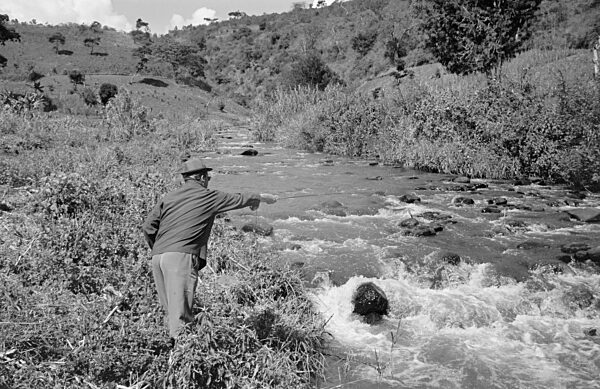 Willy Brandt mit Familie im Urlaub in Kenia