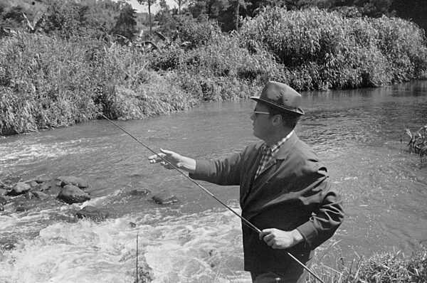 Willy Brandt mit Familie im Urlaub in Kenia