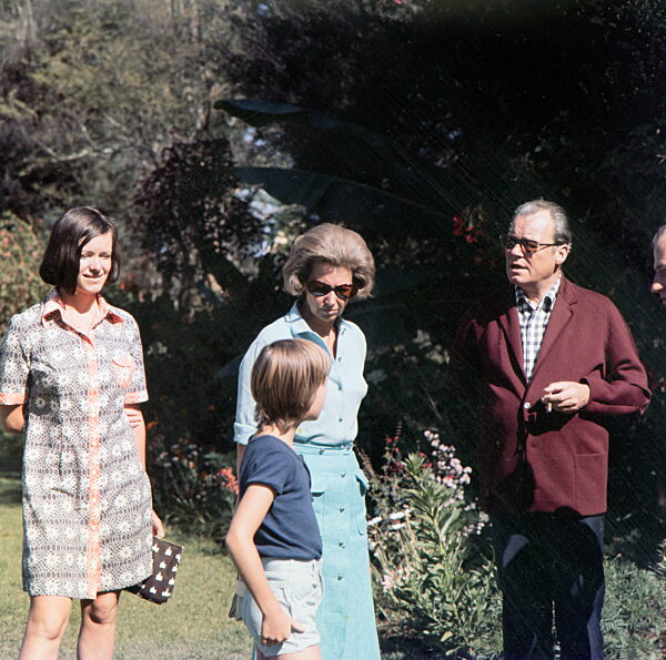 Willy Brandt mit Familie im Urlaub in Kenia