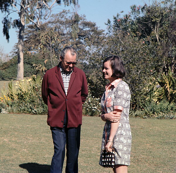 Willy Brandt mit Familie im Urlaub in Kenia