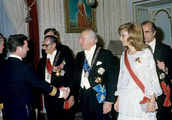 Walter Scheel in Iran 1978