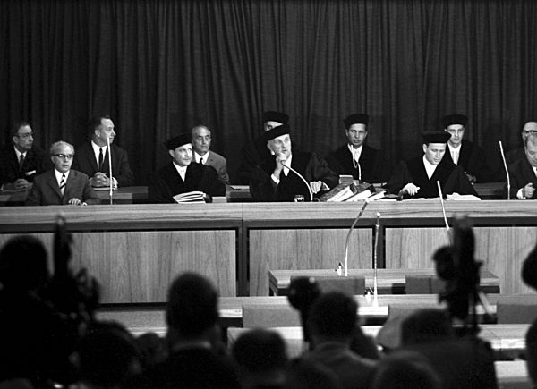 Contergan process in Alsdorf 1968