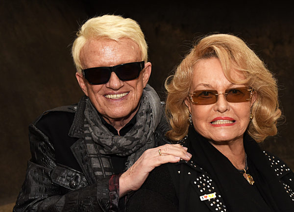 Heino und Hannelore bei Ausstellungseröffnung