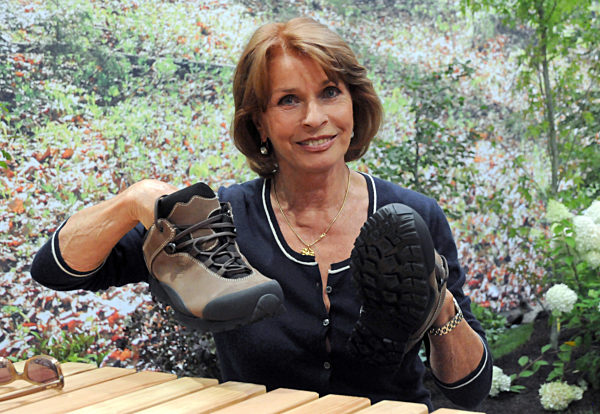 Senta Berger auf der Messe "TourNatur"