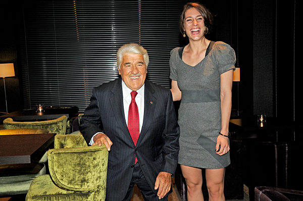 "Characters 2011" - Mario Adorf und Andrea Petkovic