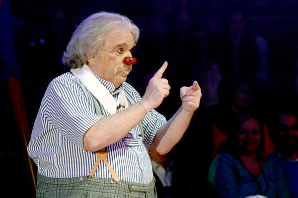 Bernhard Paul vom Circus Roncalli