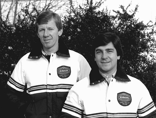 Motorsport: Walter Röhrl und Christian Geissendörfer 1982