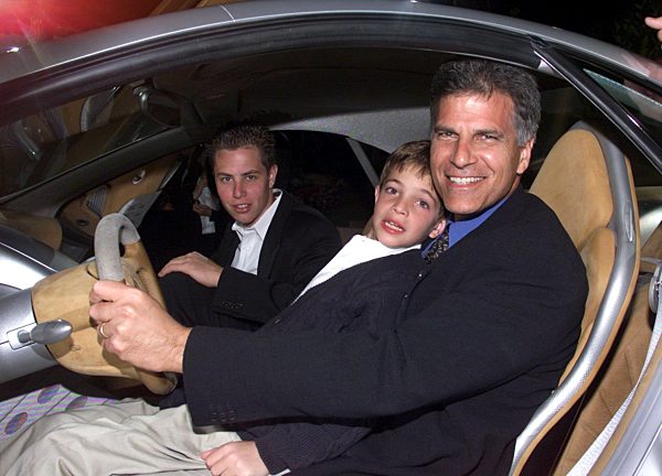 Laureus-Awards: Mark Spitz mit Söhnen bei Fashion Night