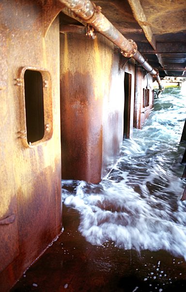Wrack der «Pallas» geht auf die letzte Reise