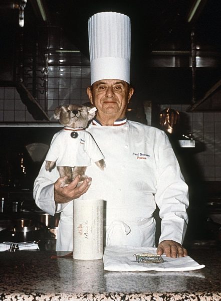 Neue Ehre für Starkoch Bocuse: Ein Teddy wurde ihm gewidmet