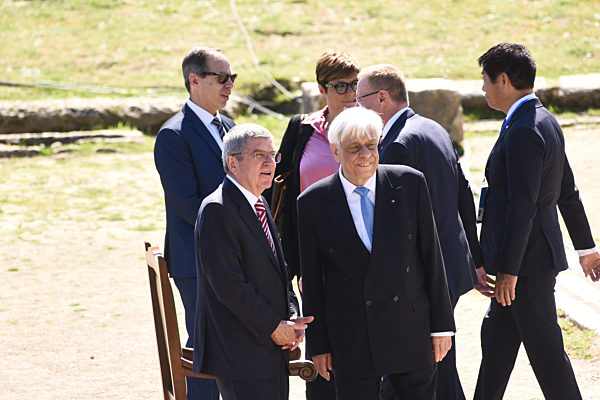 Greece: Lighting the Olympic Flame