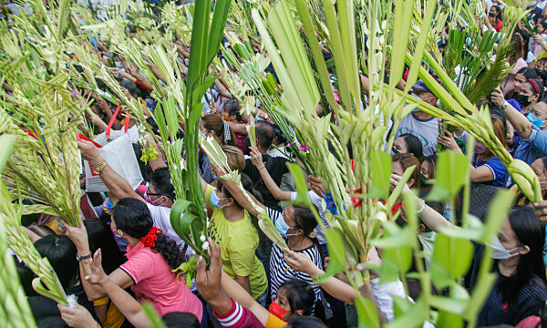 Philippines: Catholic Church Commemorates the Palm Sunday