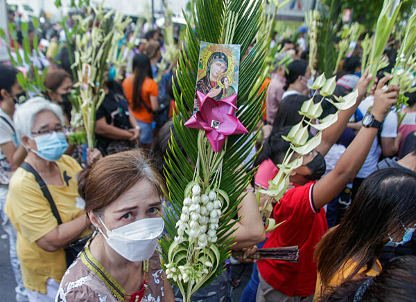 Philippines: Catholic Church Commemorates the Palm Sunday