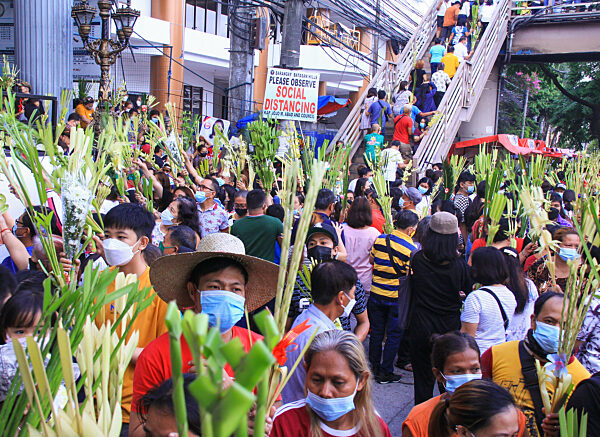 Philippines: Catholic Church Commemorates the Palm Sunday