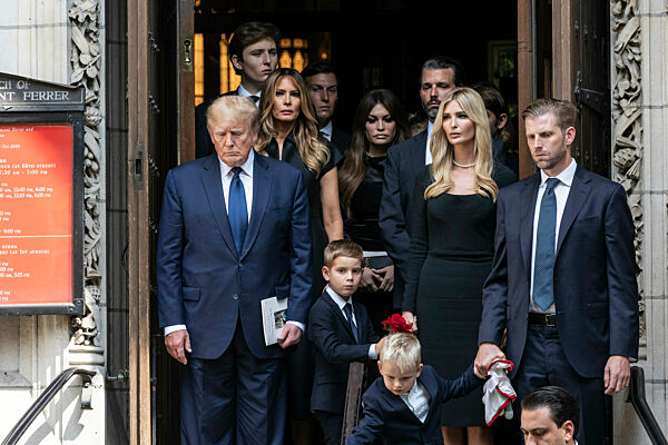 NY: Funeral for Ivana Trump