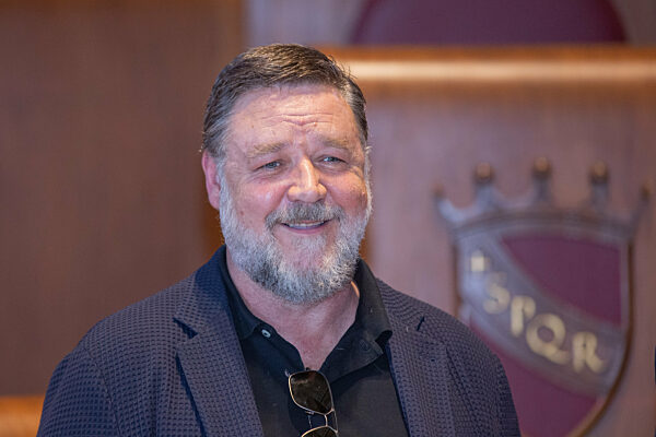Italy: Russell Crowe in Rome