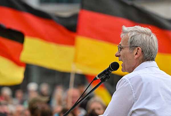 Demonstration von "Zukunft Heimat"