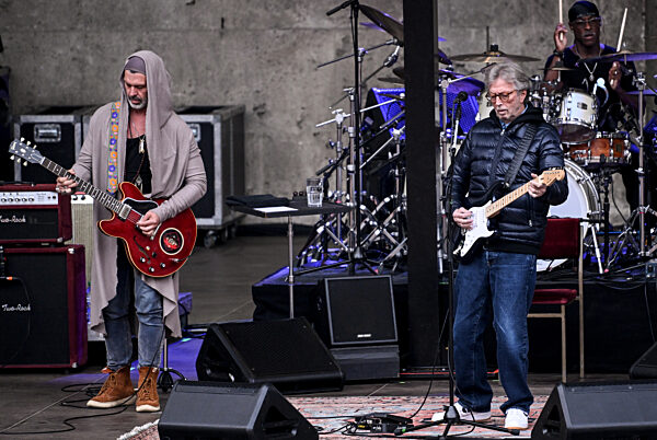 Konzert von Eric Clapton in Berlin