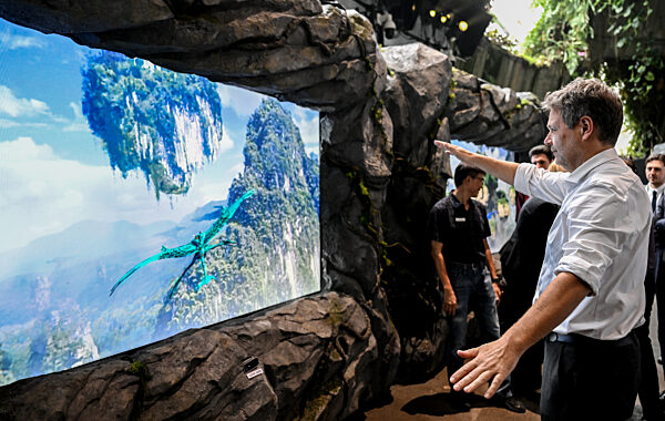 Bundeswirtschaftsminister Habeck in Singapur